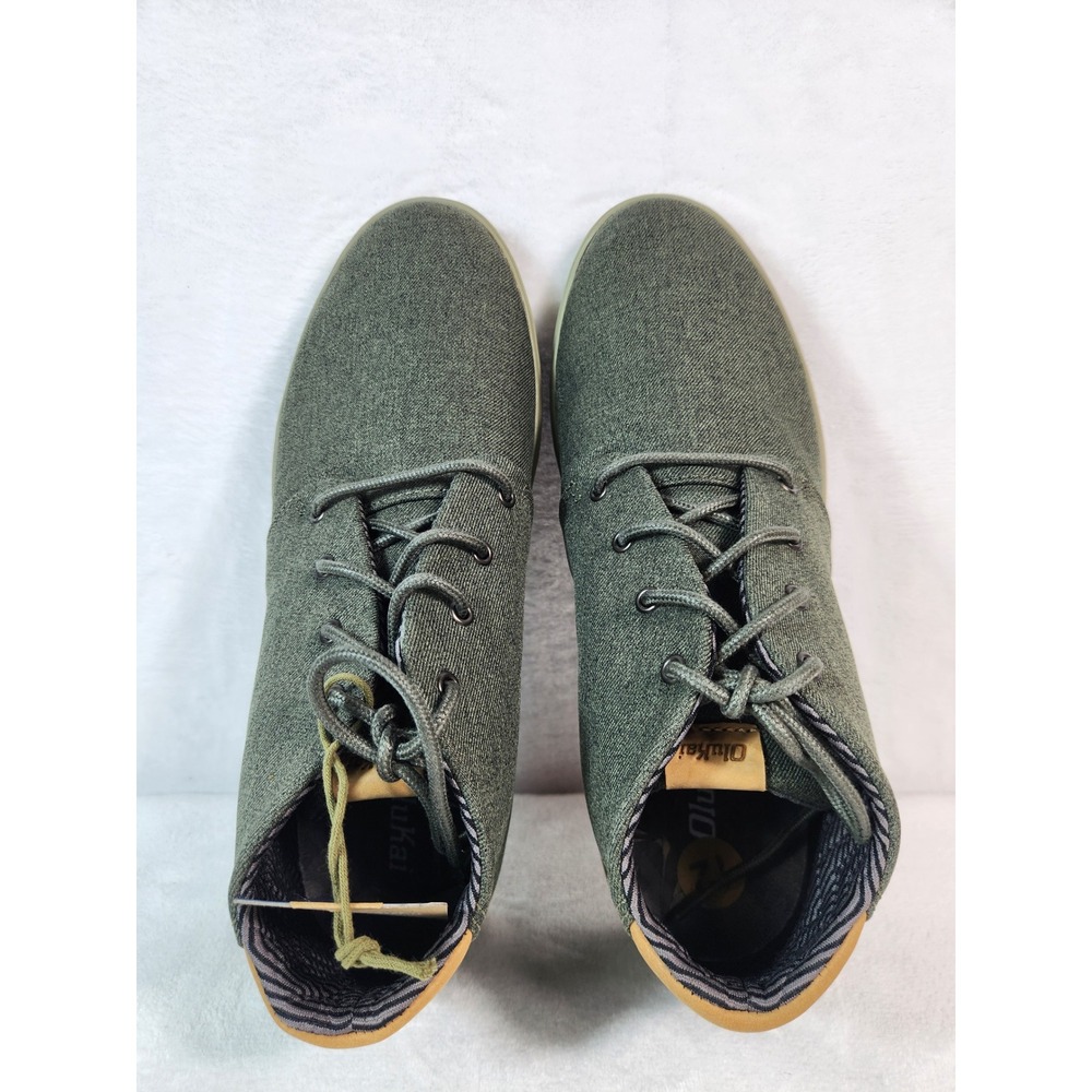 Olukai Nana Hele Wai'apo Olive Chukka Boots Men's Size 12 - New